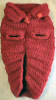 Red  Hand  Dog Sweater